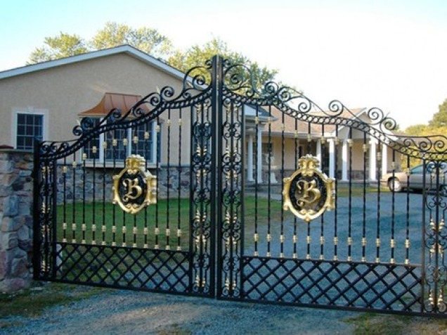 Ferforje Bahçe Kapıları