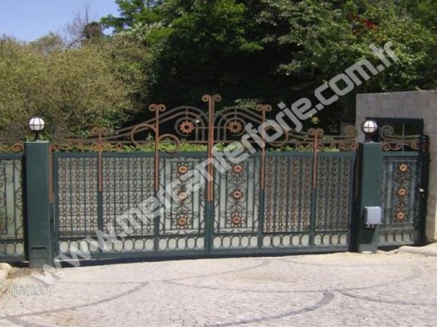 Ferforje Otomatik Kapı