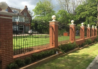 Ferforje Bahçe Korkuluk